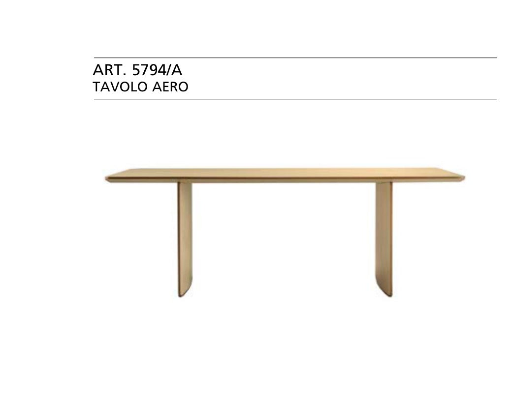 Morelato AERO 5794A 직사각 메이플 식탁