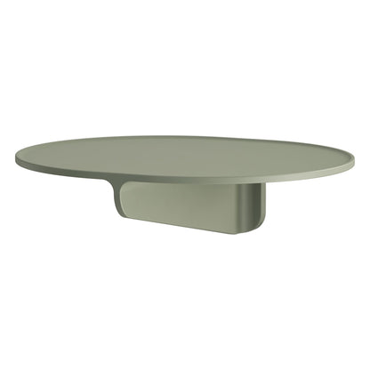Museum shelf, green