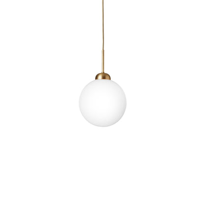 Apiales 1 Pendant Lamp Large by Nuura #Brushed Brass & Opal