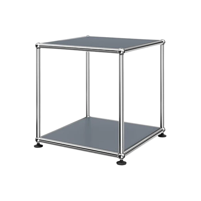 1x1 Metal Side Table [W350XD350XH350] by Usm #USM Mid-Gray