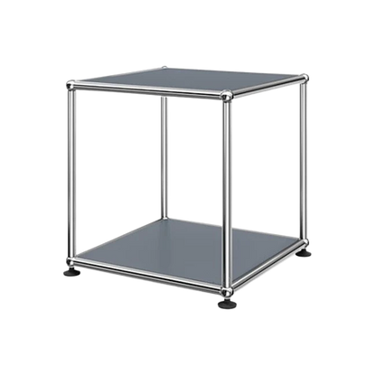 1x1 Metal Side Table [W350XD350XH350] by Usm #USM Mid-Gray