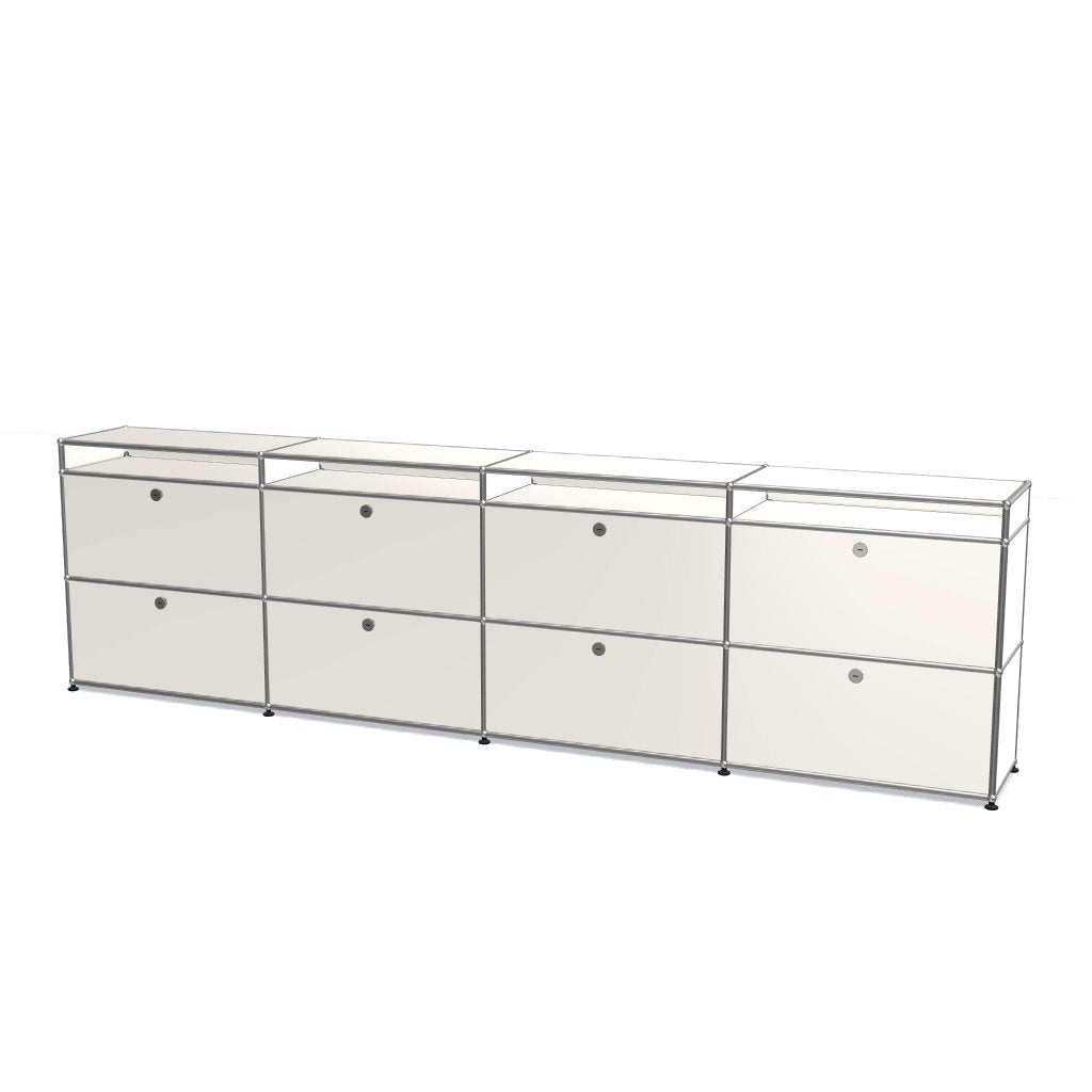 4x3 Module High Board (8 Lower Doors & 4-3-3-3 Panel) [W(750+750+750+750)XD350XH(350+350+100)]