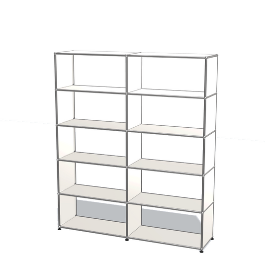 2x5 Modular Shelving System [W(750+750)XD350XH(350+350+350+350+350)]