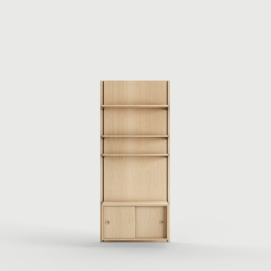 Panel System 1A - Oak Clear Oil