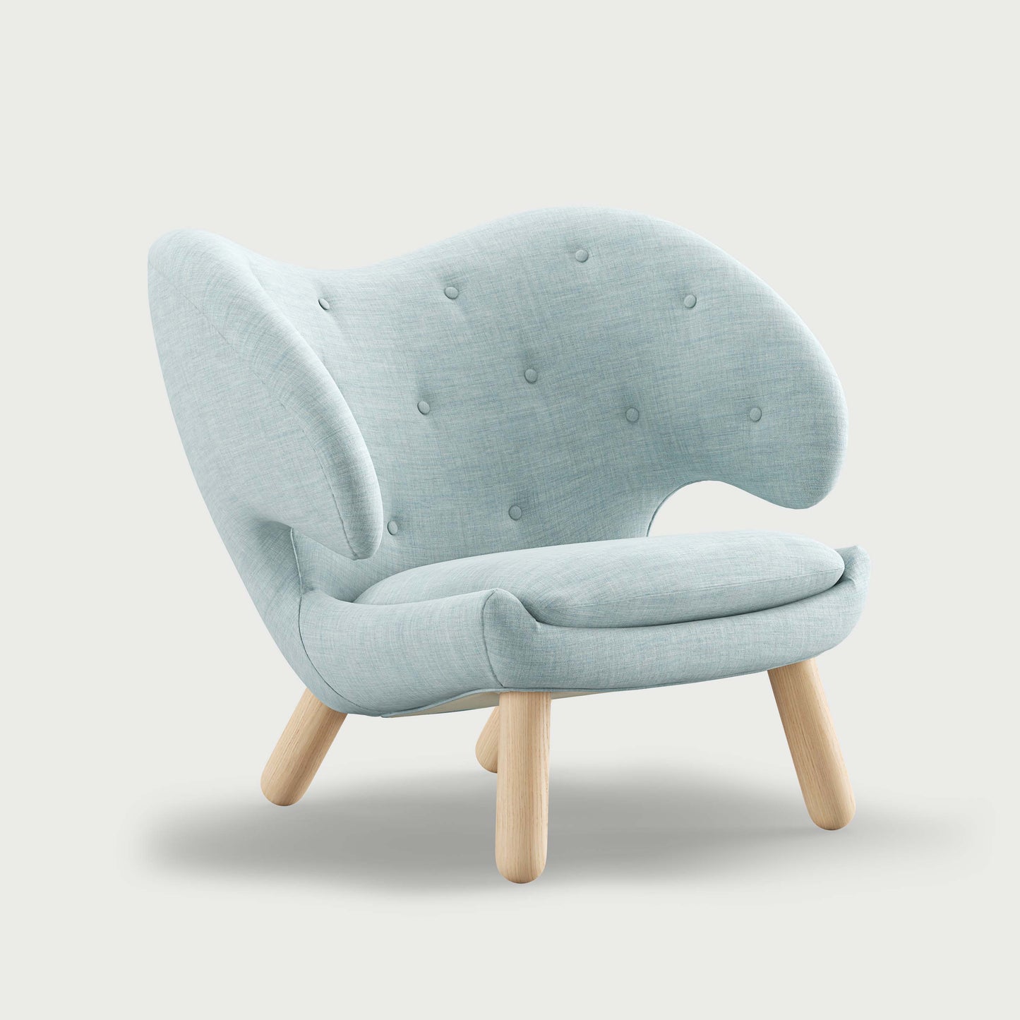 THE PELICAN CHAIR (With Buttons) (Upholstery Material - Remix)