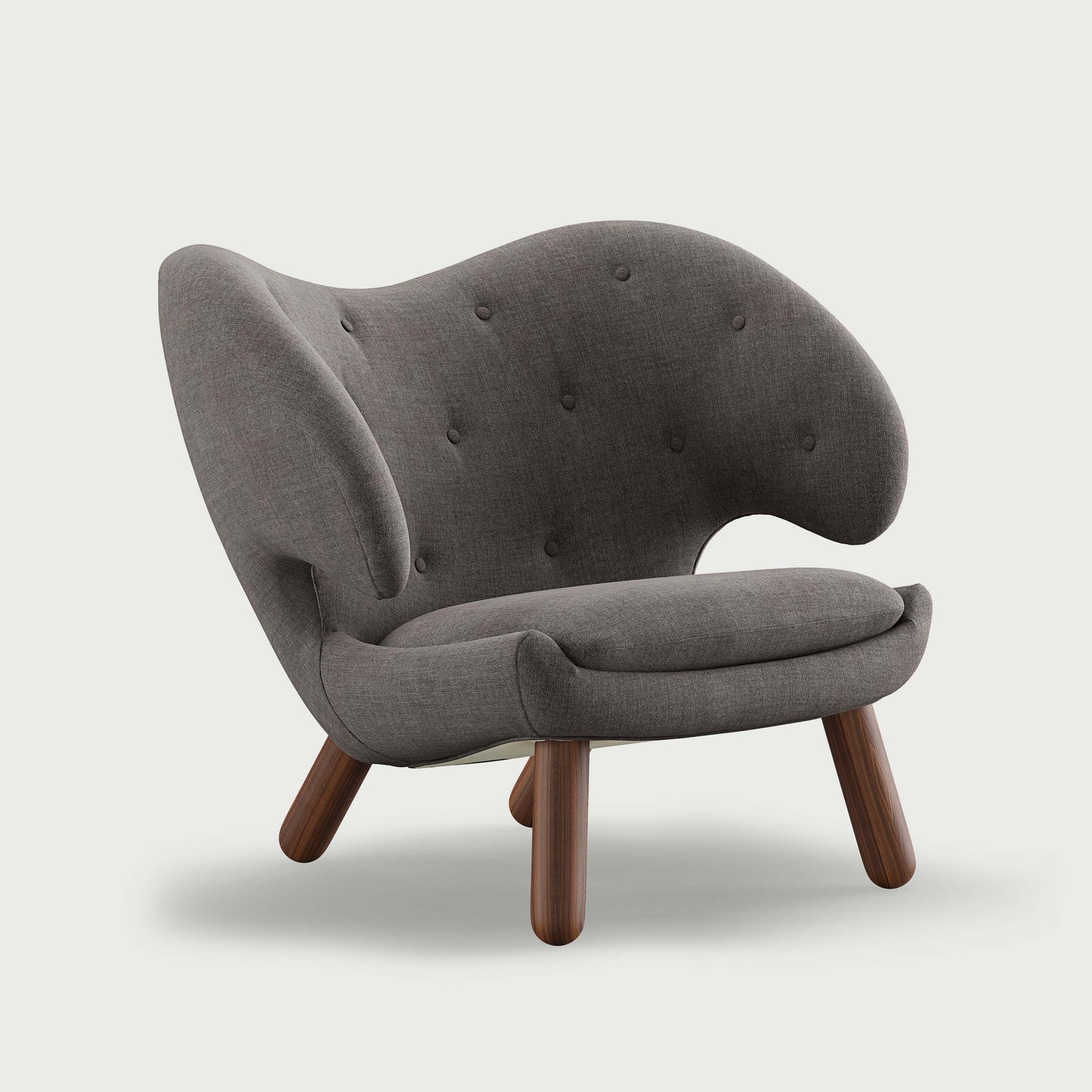 THE PELICAN CHAIR (With Buttons) (Upholstery Material - Remix)