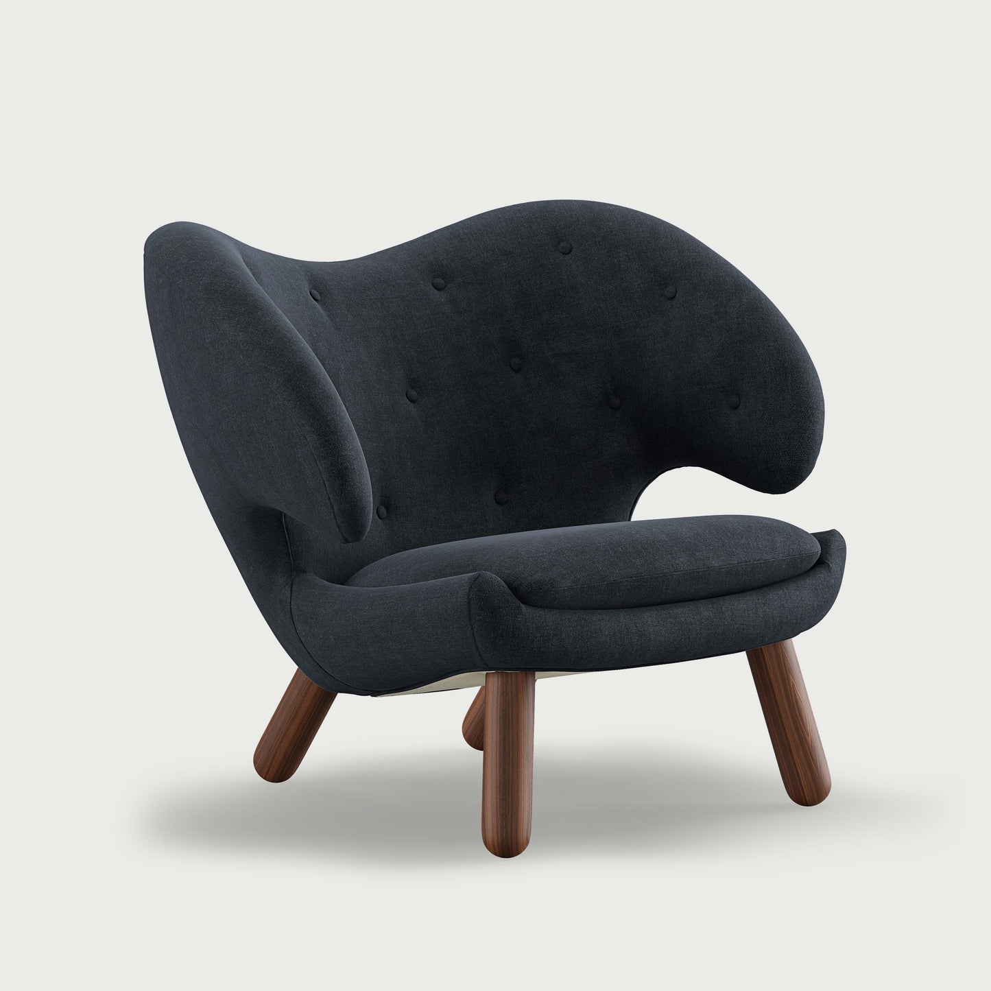 THE PELICAN CHAIR (With Buttons) (Upholstery Material - Remix)