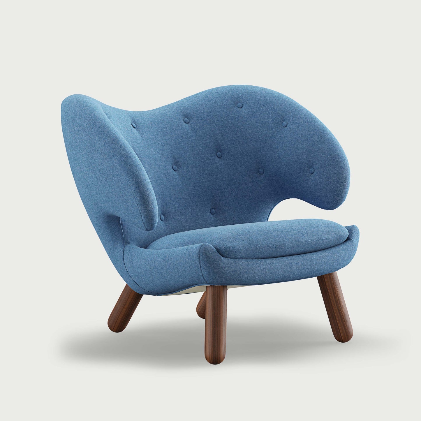 THE PELICAN CHAIR (With Buttons) (Upholstery Material - Remix)