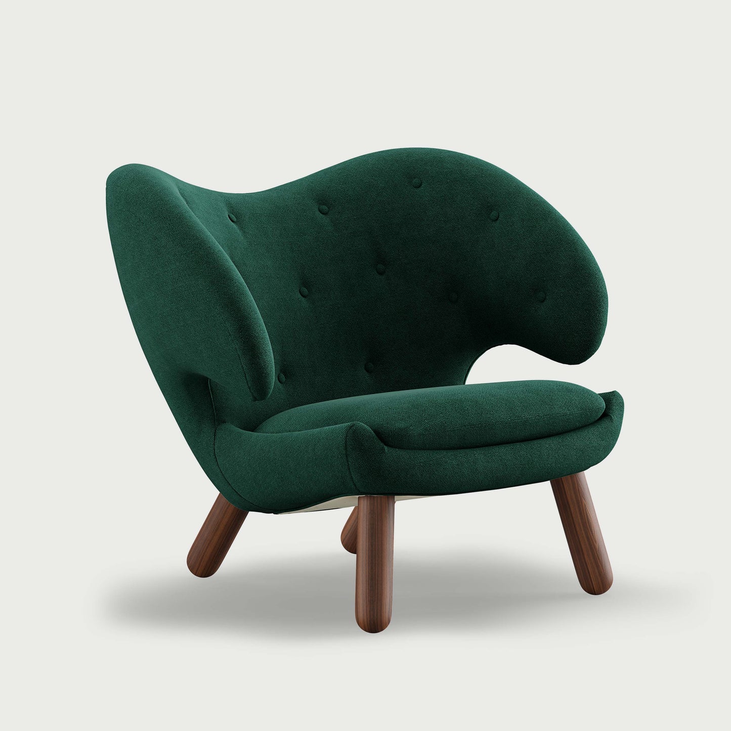 THE PELICAN CHAIR (With Buttons) (Upholstery Material - Vidar)