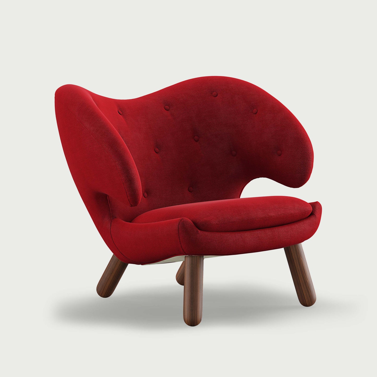 THE PELICAN CHAIR (With Buttons) (Upholstery Material - Vidar)