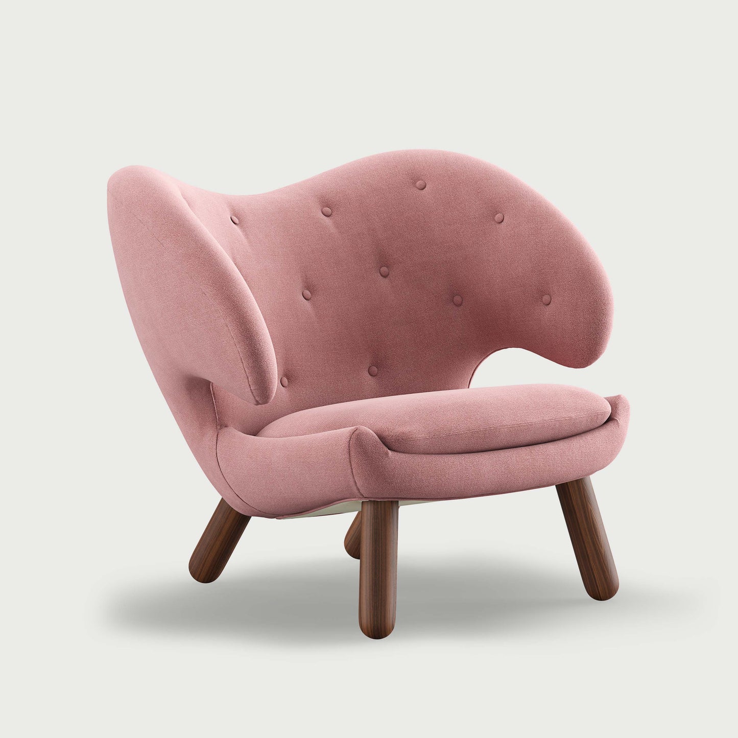 THE PELICAN CHAIR (With Buttons) (Upholstery Material - Vidar)