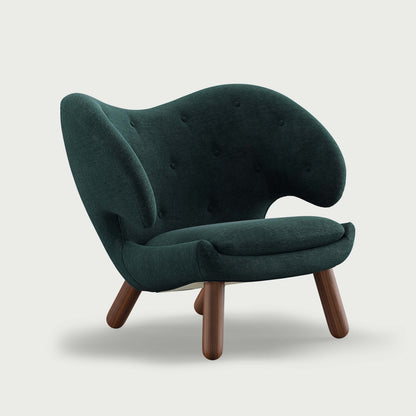 THE PELICAN CHAIR (With Buttons) (Upholstery Material - Watercolour)