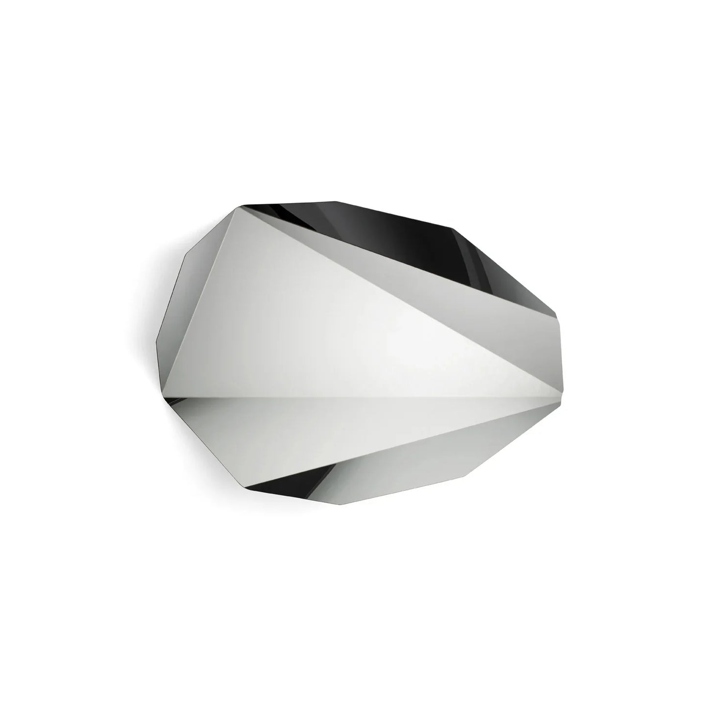 PIEGA - Wall-mounted stainless steel mirror
