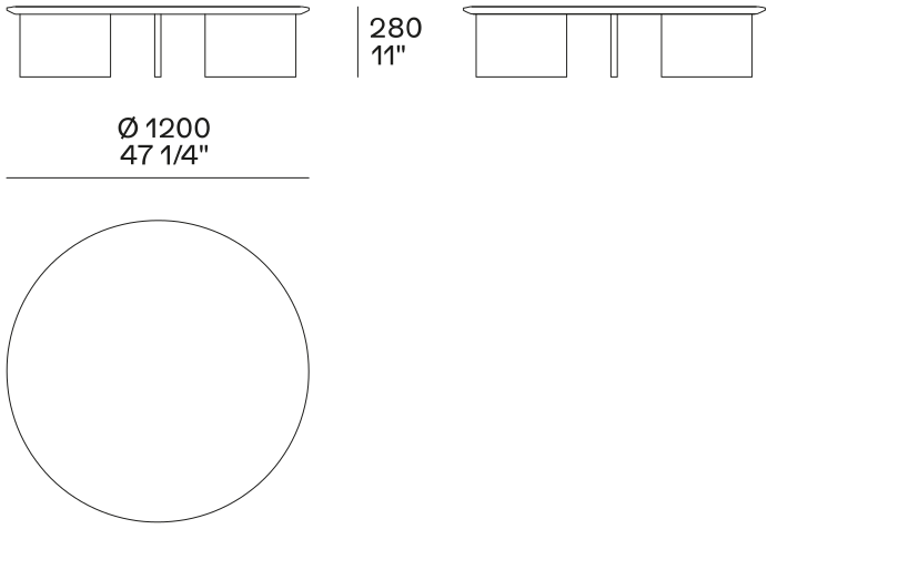 MUSH MUTA120R Technical Drawing