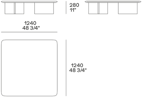 MUSH MUTA124G Technical Drawing