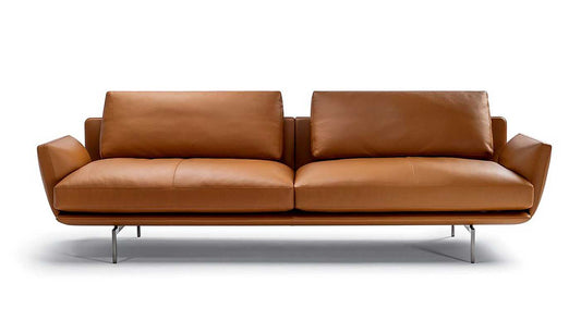 GET BACK 2 Seater Sofa by Poltrona Frau - Front view
