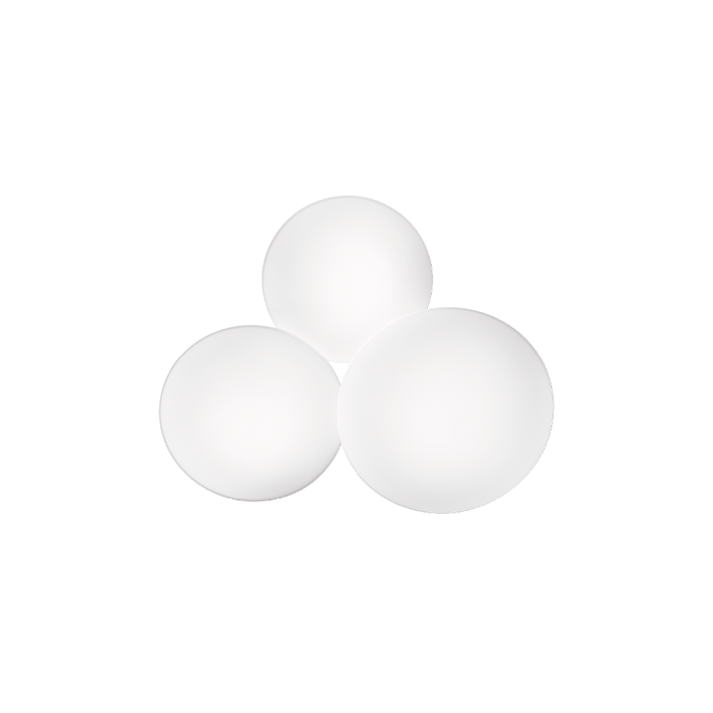 PUCK - Glass wall lamp / ceiling lamp