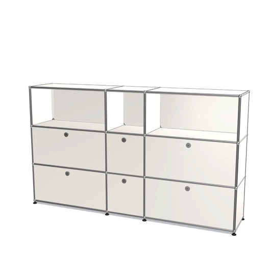 3x3 Module High Board (6 Lower Doors & 4-3-3 Panel) [W(750+350+750)XD350XH(350+350+350)]