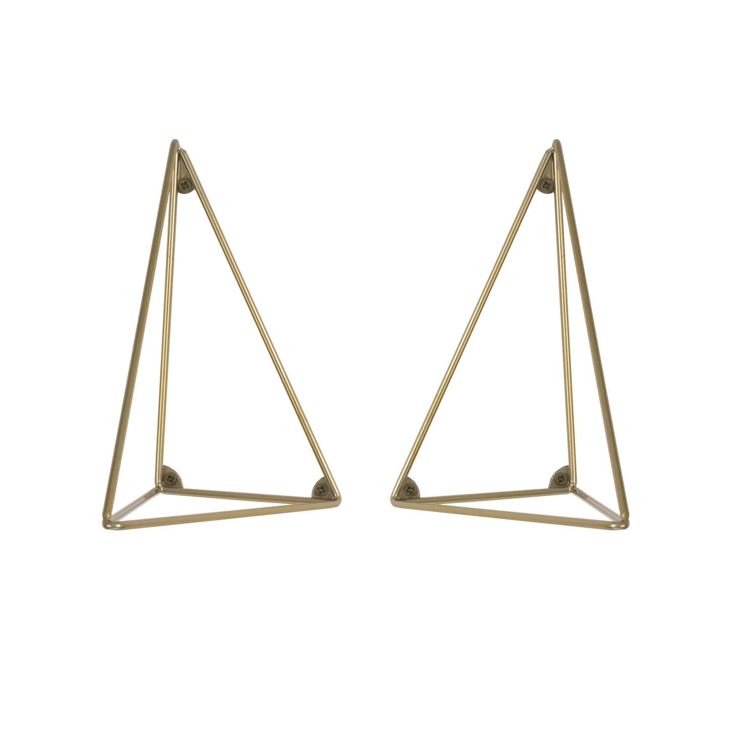 Pythagoras Bracket White Pair by Maze #Brass