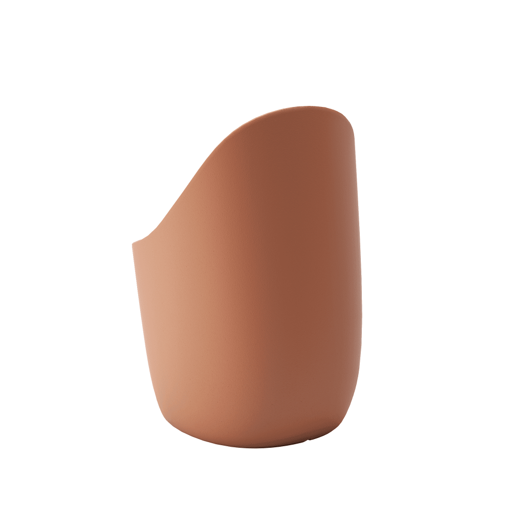 Cobble Chair by Qeeboo #Terracotta