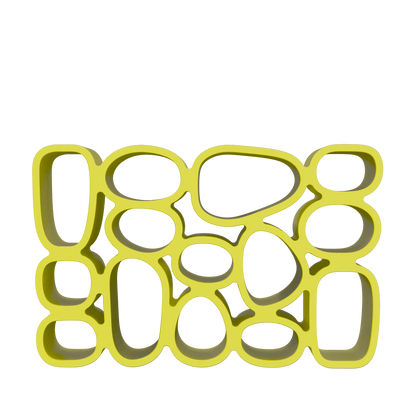 Koibuchi Bookcase by Qeeboo #Mustard