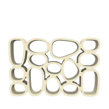 Koibuchi Bookcase by Qeeboo #Ivory