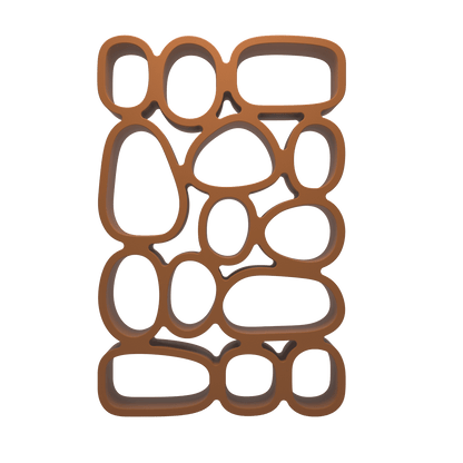Koibuchi Bookcase by Qeeboo #Terracotta