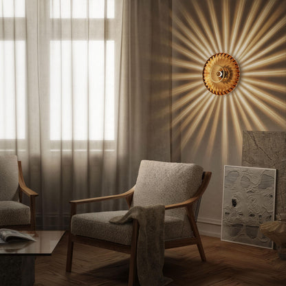 Edgeform Urc Wall Lamp 36 Amber