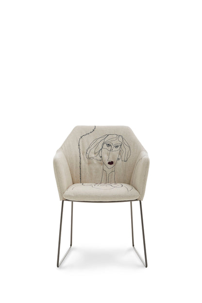 NEW YORK BY MARRAS Armchair - dis.04 Volti by Marras