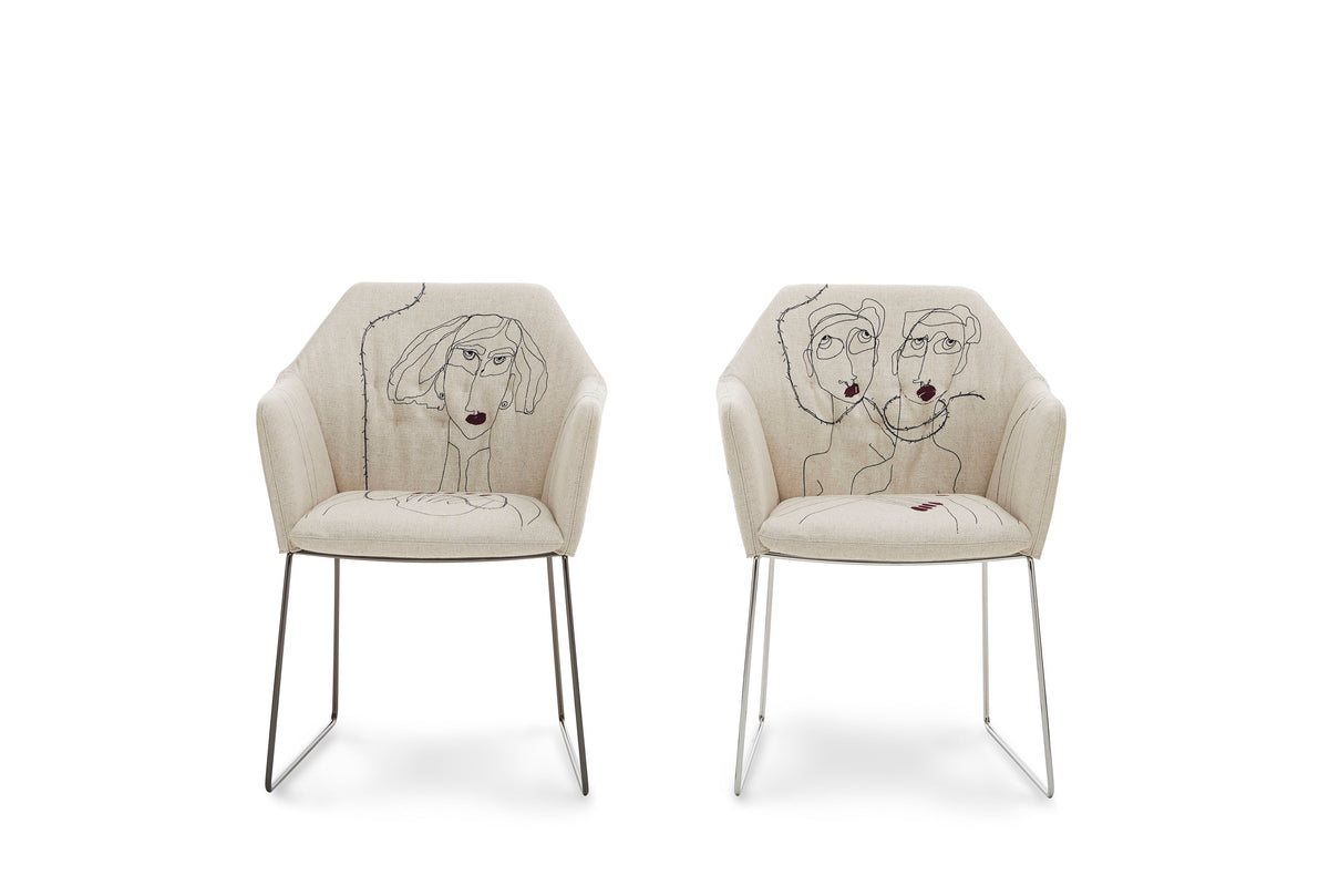 NEW YORK BY MARRAS Armchair - dis.04 & dis.02 pair