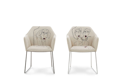 NEW YORK BY MARRAS Armchair - dis.04 & dis.02 pair