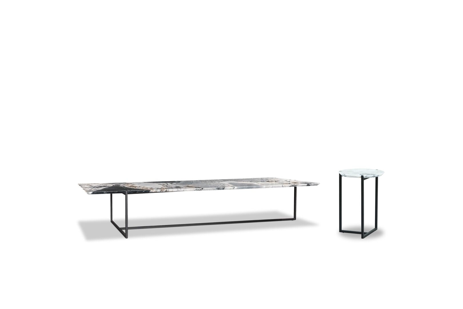 Icaro Stone Square Coffee Table — Baxter