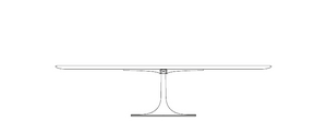 Bourgeois Rectangular Table — Baxter