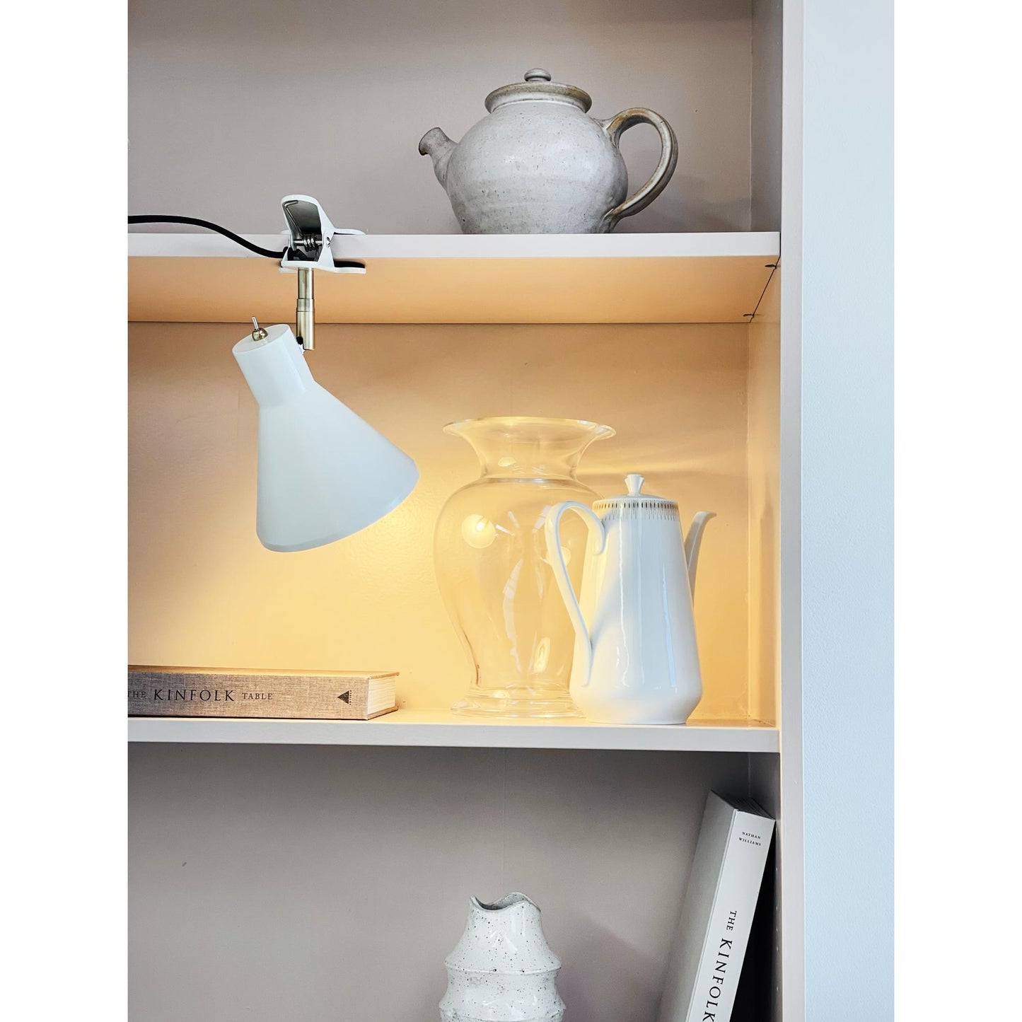 Dyberg Larsen Sleep Table Lamp With Clip White