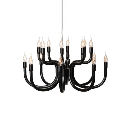 Snoob - Aluminium Pendant Lamp by Karman #Ø73 x H35 cm / Black