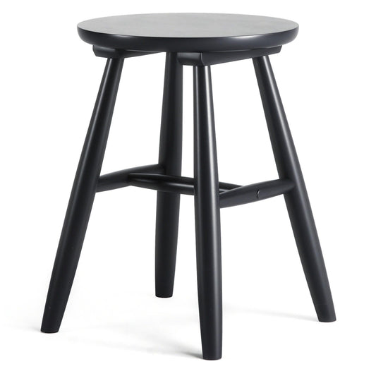 Department Wood Stool H15 Black