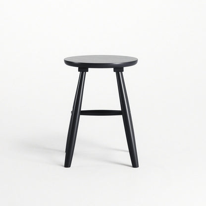 Department Wood Stool H15 Black