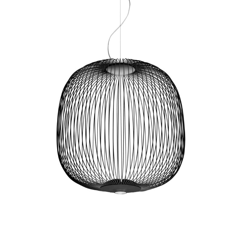 SPOKES 2 - LED epoxy paint steel pendant lamp
