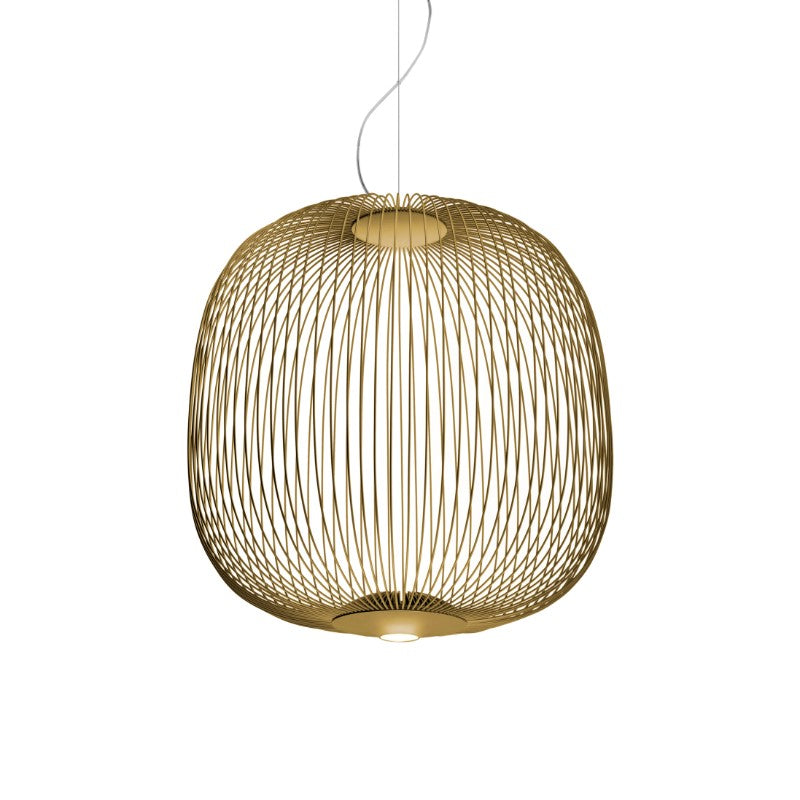 SPOKES 2 - LED epoxy paint steel pendant lamp
