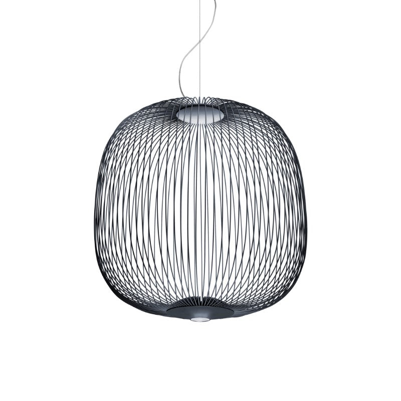 SPOKES 2 - LED epoxy paint steel pendant lamp