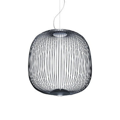 SPOKES 2 - LED epoxy paint steel pendant lamp