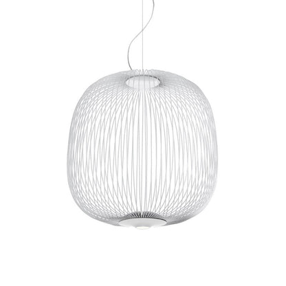 SPOKES 2 - LED epoxy paint steel pendant lamp
