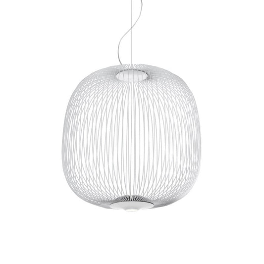 SPOKES 2 - LED epoxy paint steel pendant lamp