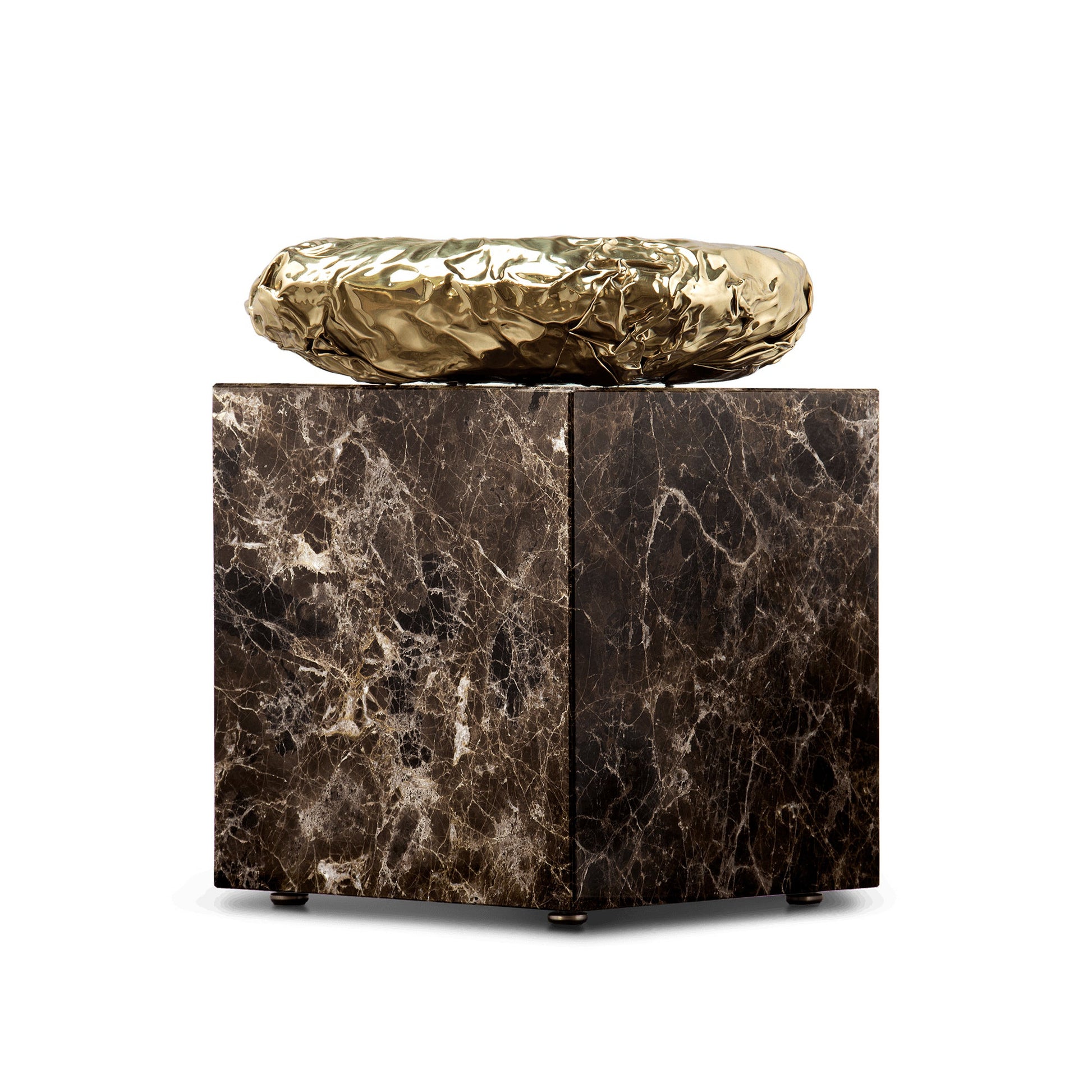 Stonehenge - Square Marble Coffee Table by Boca Do Lobo #EMPERADOR MARBLE