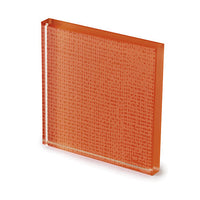 Net glass lacquered rust (NER4)