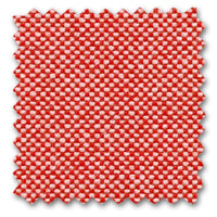 67 poppy red/ivory
