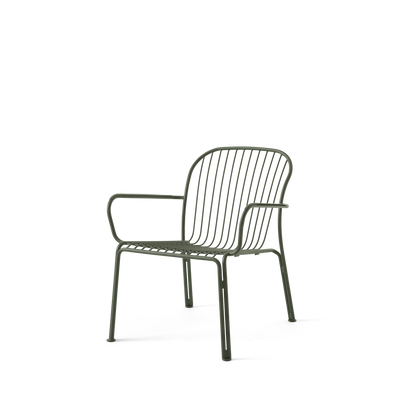 Thorvald SC101 Armchair With Armrest by &tradition #With Armrest Bronze Green