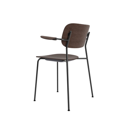 CO DINING CHAIR W/ARMREST, OAK SEAT / BACK