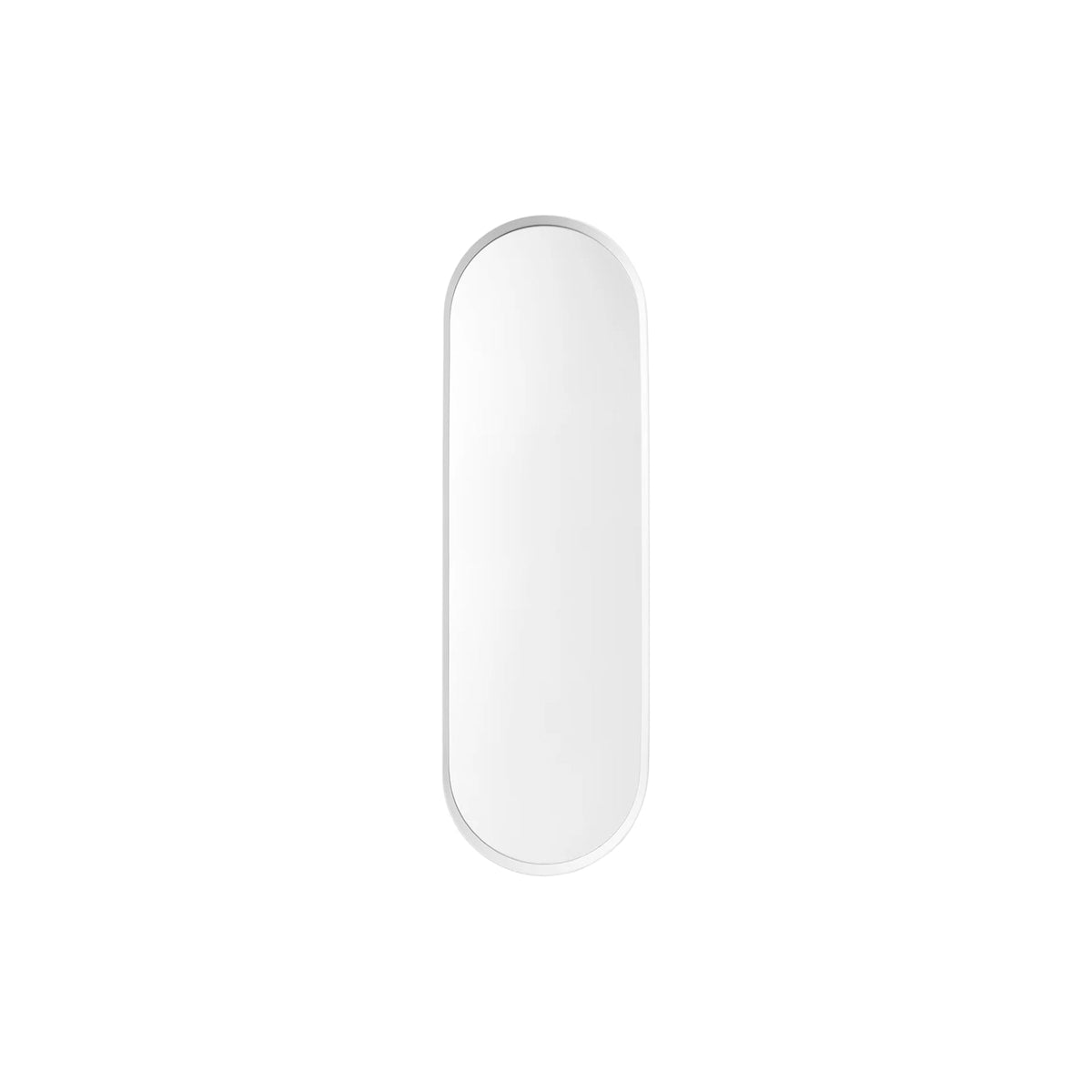 [Vintage/In-Store Immediate Shipping] Audo Copenhagen | Norm Wall Mirror, Oval (White)