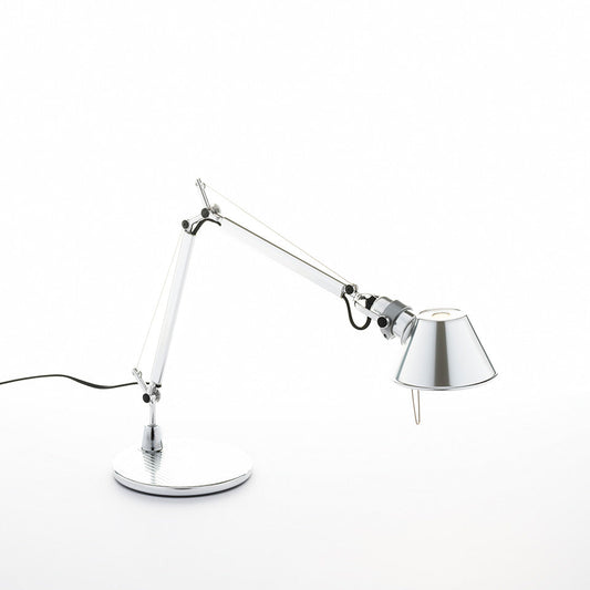 Tolomeo Micro Table Lamp (Body+Base) by Artemide #Polished aluminum